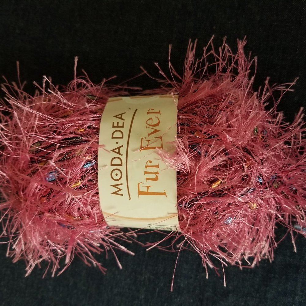Fur Ever Yarn by Moda Dea - Color Pinksuasion